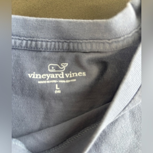 Vineyard Vines Halloween Shirt
L Blue Pocket Tee
Pullover Whale Vampire - Picture 6 of 8
